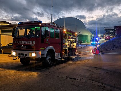 Feuerwehr-Übung am Holzäckerhof